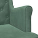 Fauteuil Zeegroen Fluweel