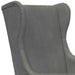 Fauteuil Donkergrijs Fluweel