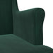 Fauteuil Donkergroen Fluweel