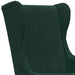 Fauteuil Donkergroen Fluweel