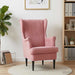 Fauteuil Roze Fluweel
