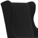 Fauteuil Zwart Fluweel