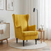 Fauteuil Geel Fluweel