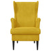 Fauteuil Geel Fluweel