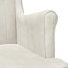 Fauteuil Crèmekleurig Fluweel