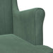 Fauteuil Zeegroen Fluweel