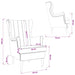 Fauteuil Zeegroen Fluweel