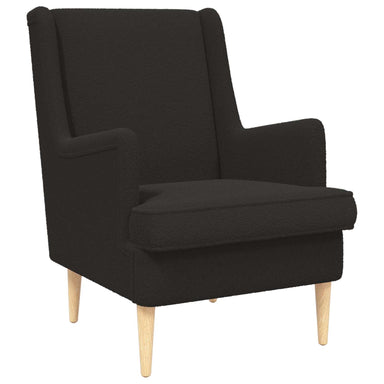 Fauteuil Zwart Stof