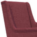 Fauteuil Wijnrood Stof