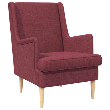 Fauteuil Wijnrood Stof