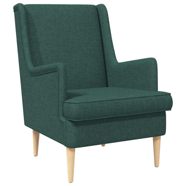 Fauteuil Donkergroen Stof