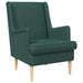 Fauteuil Donkergroen Stof