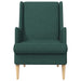 Fauteuil Donkergroen Stof