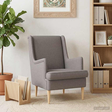 Fauteuil Taupe Stof