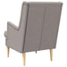 Fauteuil Taupe Stof