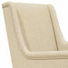 Fauteuil Crèmekleurig Stof