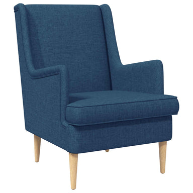 Fauteuil Blauw Stof