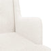 Fauteuil Crèmekleurig Bouclé