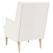 Fauteuil Crèmekleurig Bouclé