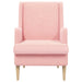 Fauteuil Roze Bouclé