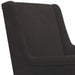 Fauteuil Zwart Bouclé