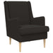 Fauteuil Zwart Bouclé
