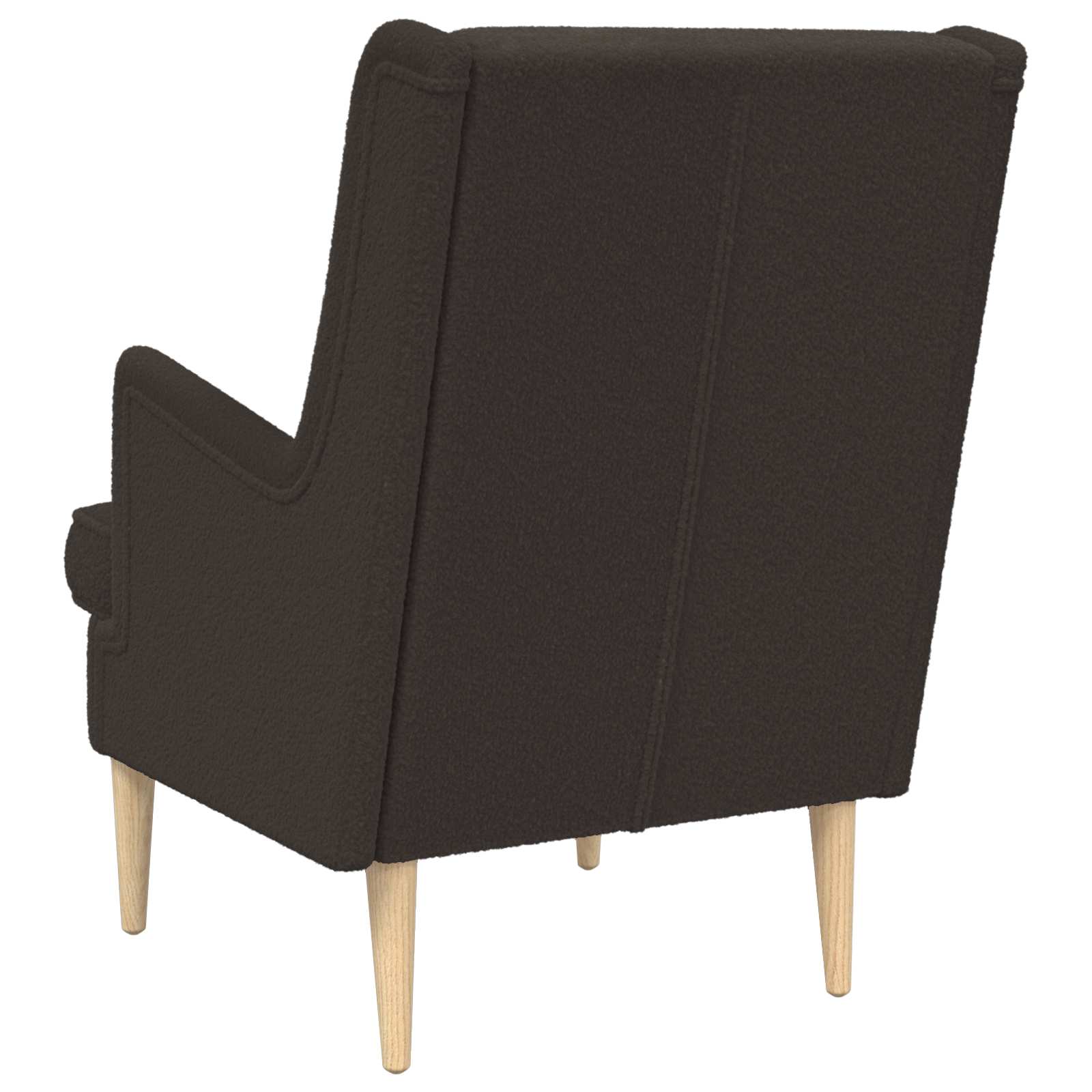 Fauteuil Zwart Bouclé