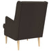 Fauteuil Zwart Bouclé