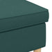 Voetenbank Donkergroen 55 x 35 x 41 cm