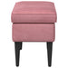 Voetenbank Roze 55 x 35 x 41 cm Fluweel