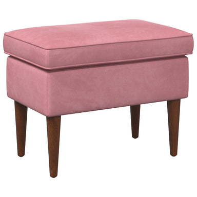 Voetenbank Roze 55 x 35 x 41 cm Fluweel