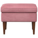 Voetenbank Roze 55 x 35 x 41 cm Fluweel