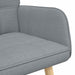 2-Zits Sofa Lichtgrijs 115 x 61 x 87 cm Stof