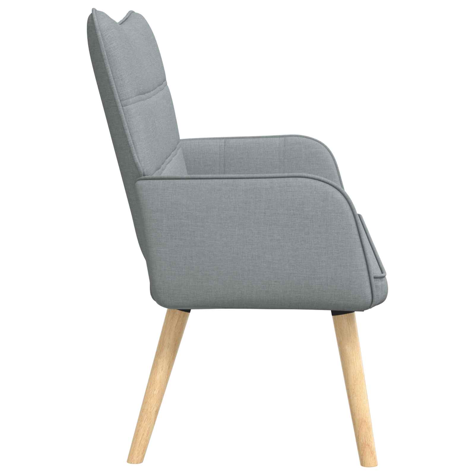 2-Zits Sofa Lichtgrijs 115 x 61 x 87 cm Stof