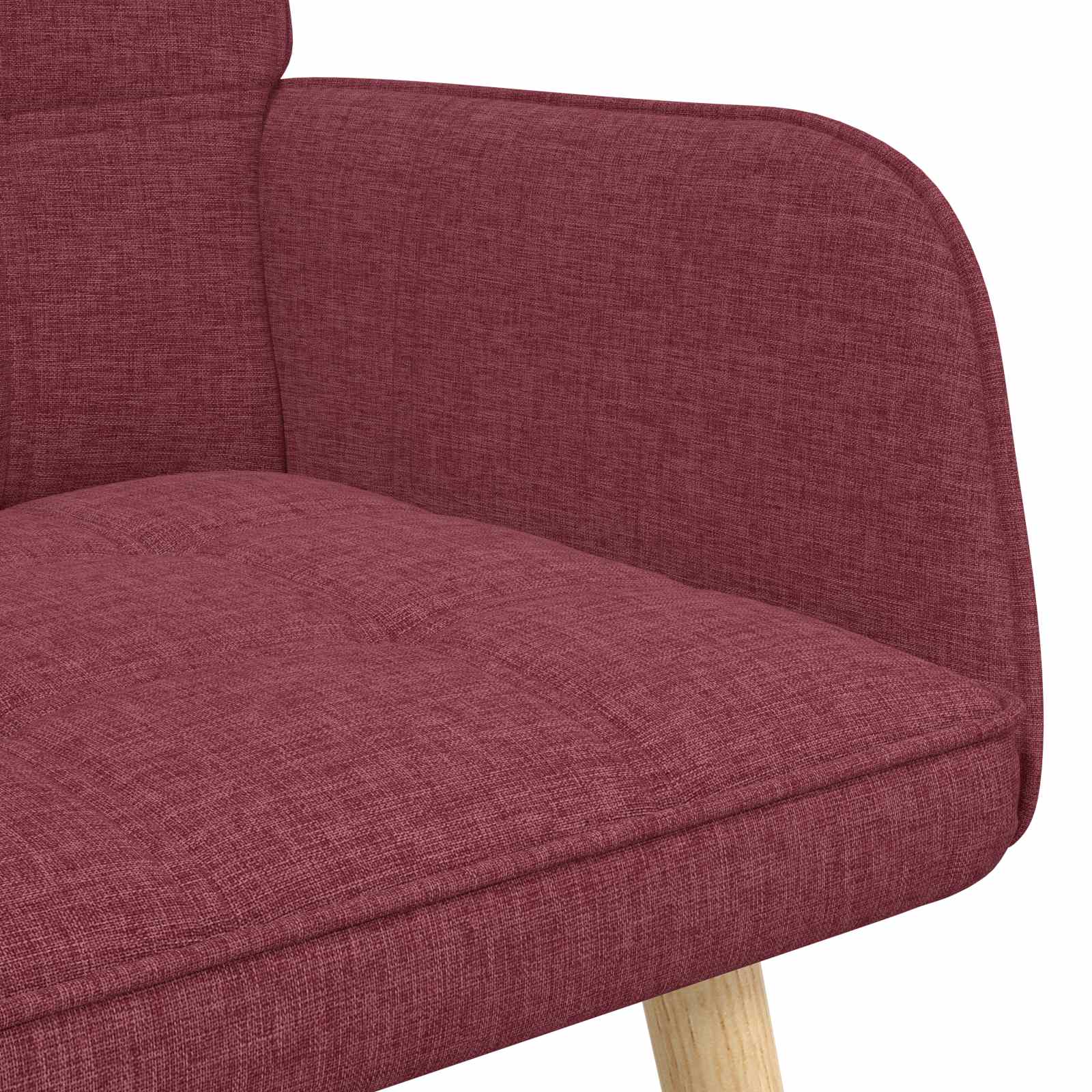 2-Zits Sofa Wijnrood 115 x 61 x 87 cm Stof