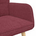 2-Zits Sofa Wijnrood 115 x 61 x 87 cm Stof