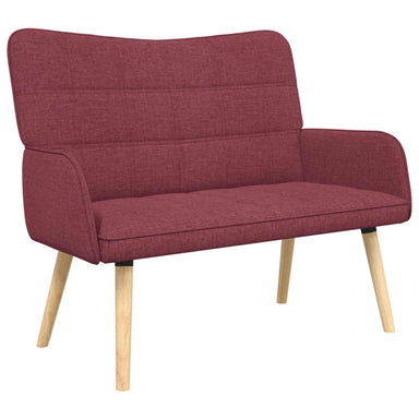 2-Zits Sofa Wijnrood 115 x 61 x 87 cm Stof