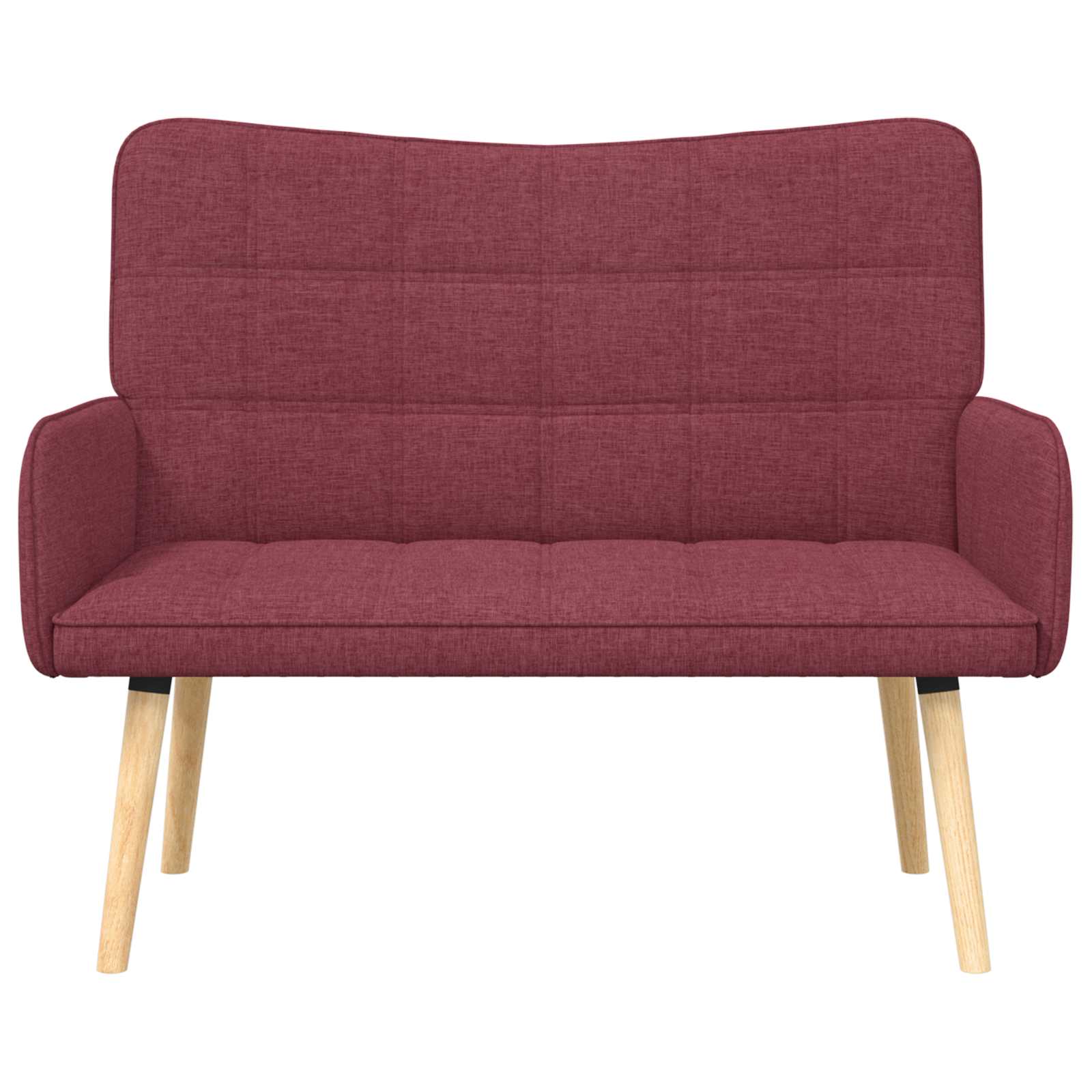 2-Zits Sofa Wijnrood 115 x 61 x 87 cm Stof