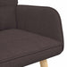 2-Zits Sofa Donkerbruin 115 x 61 x 87 cm Stof