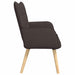 2-Zits Sofa Donkerbruin 115 x 61 x 87 cm Stof