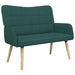 2-Zits Sofa Donkergroen 115 x 61 x 87 cm Stof