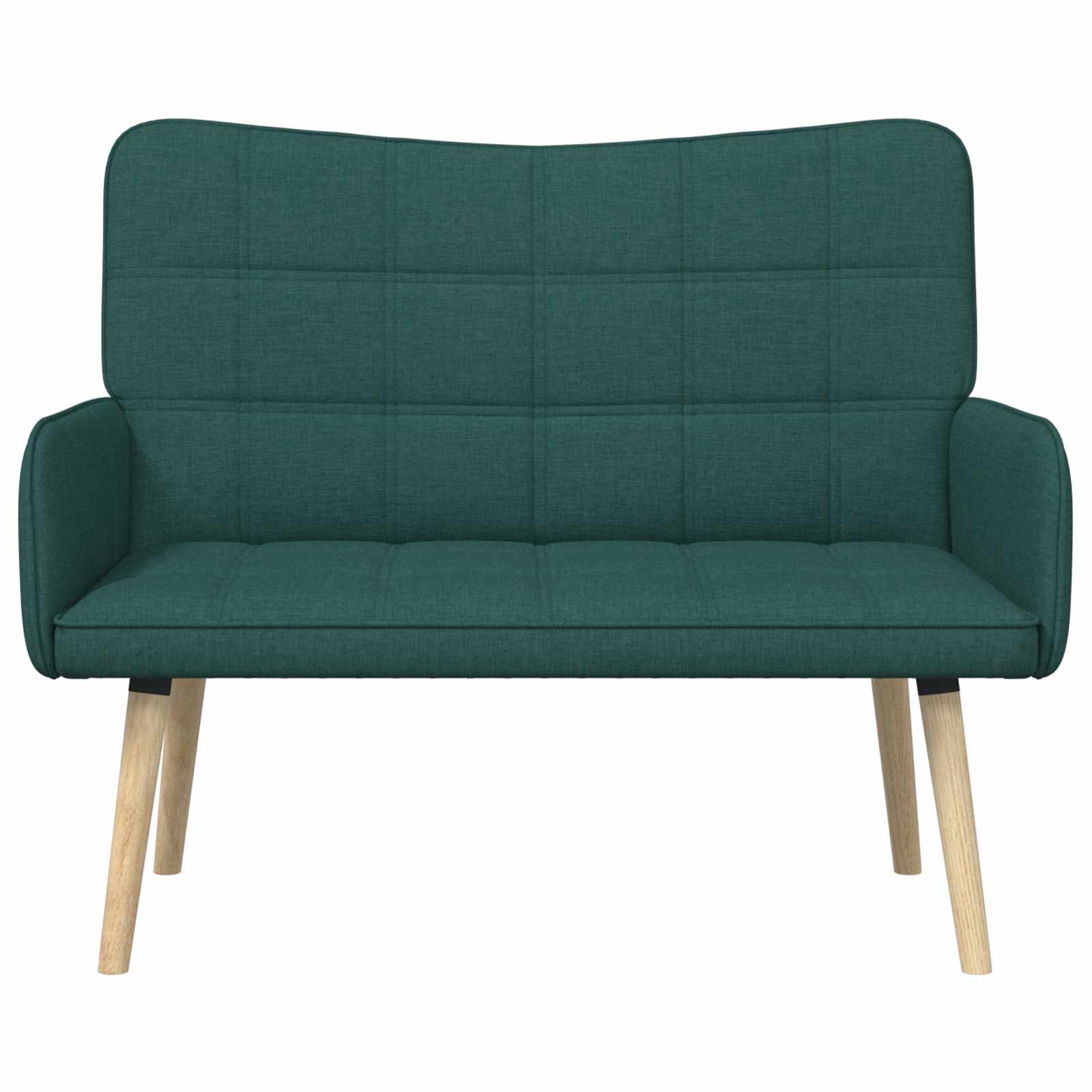 2-Zits Sofa Donkergroen 115 x 61 x 87 cm Stof
