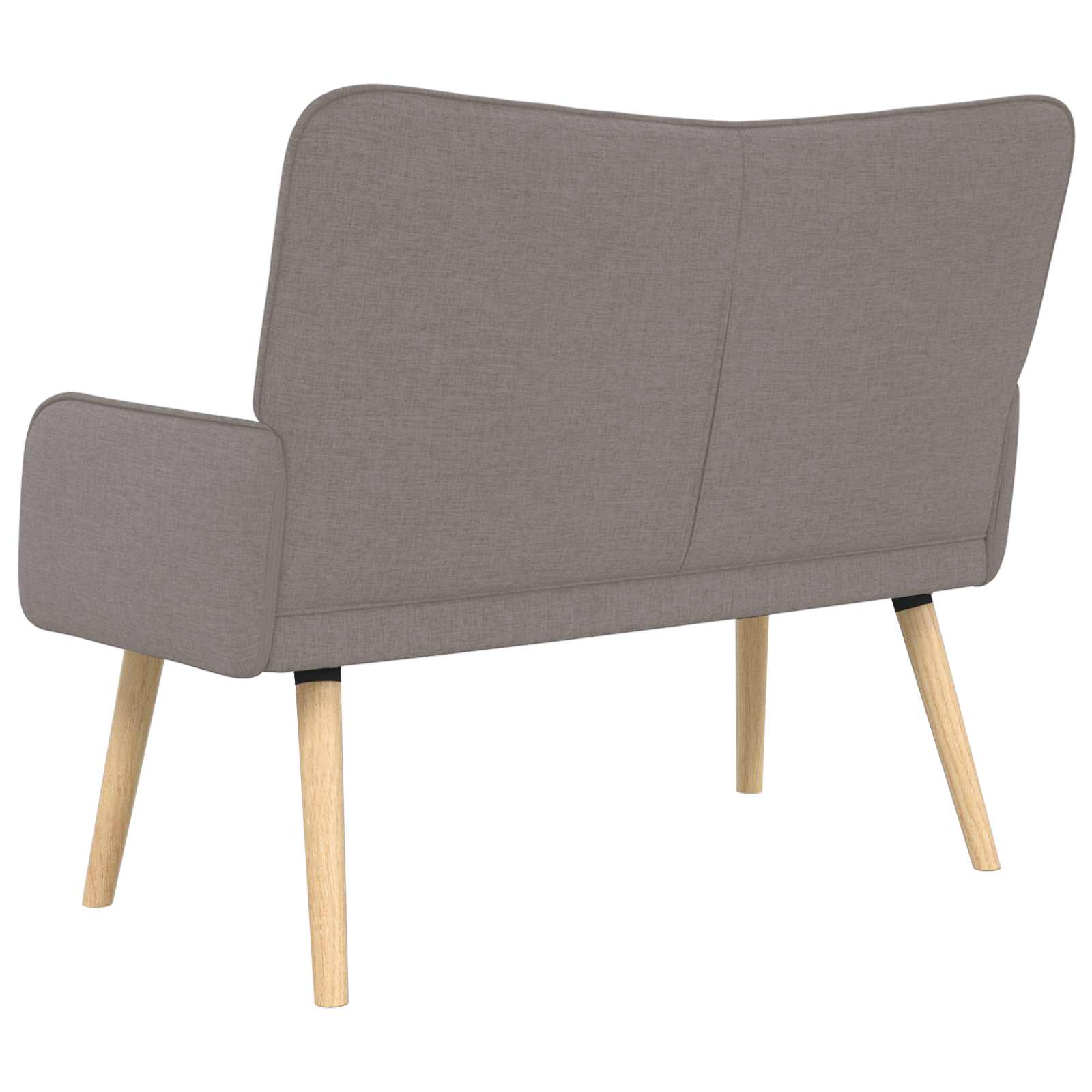 2-Zits Sofa Taupe 115 x 61 x 87 cm Stof