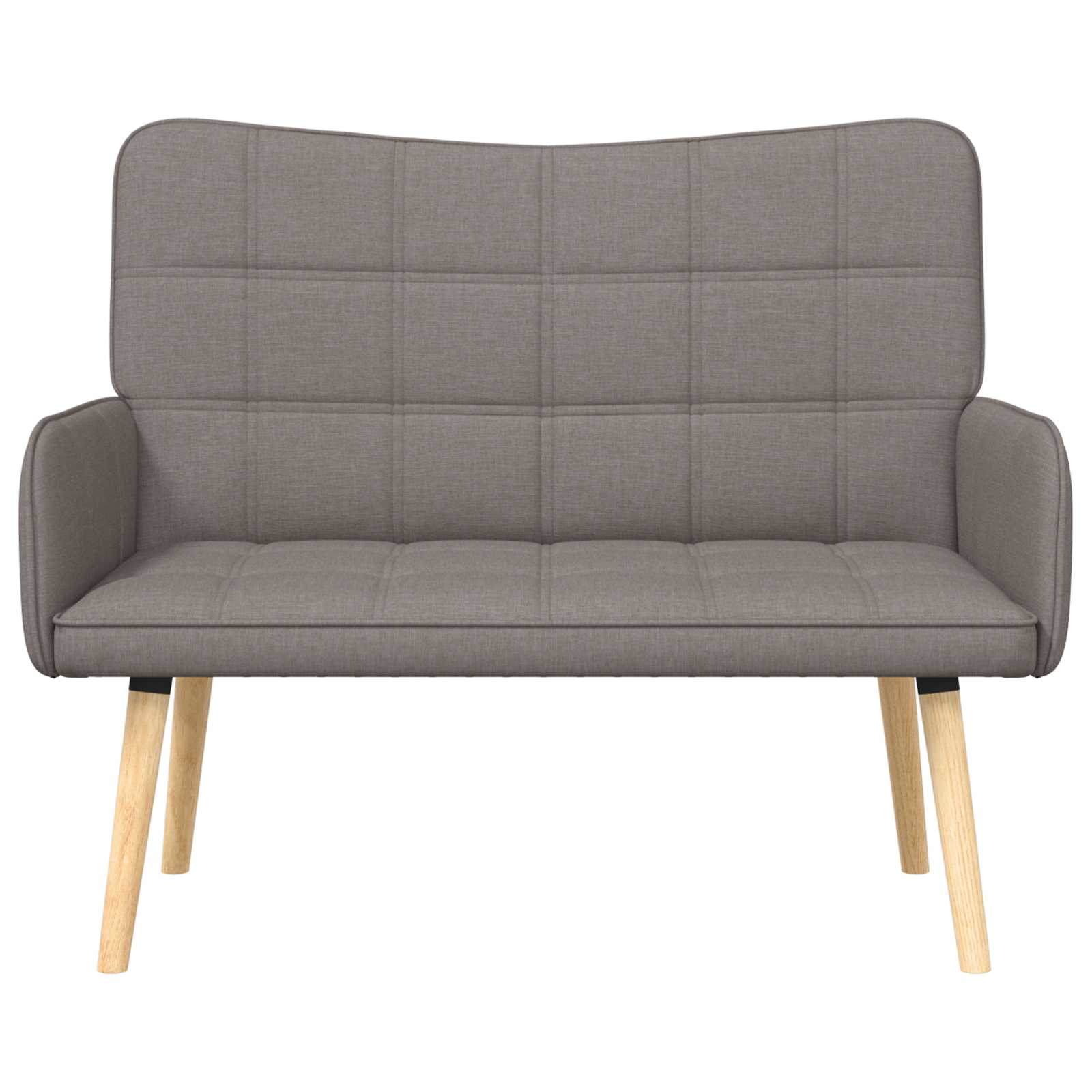 2-Zits Sofa Taupe 115 x 61 x 87 cm Stof