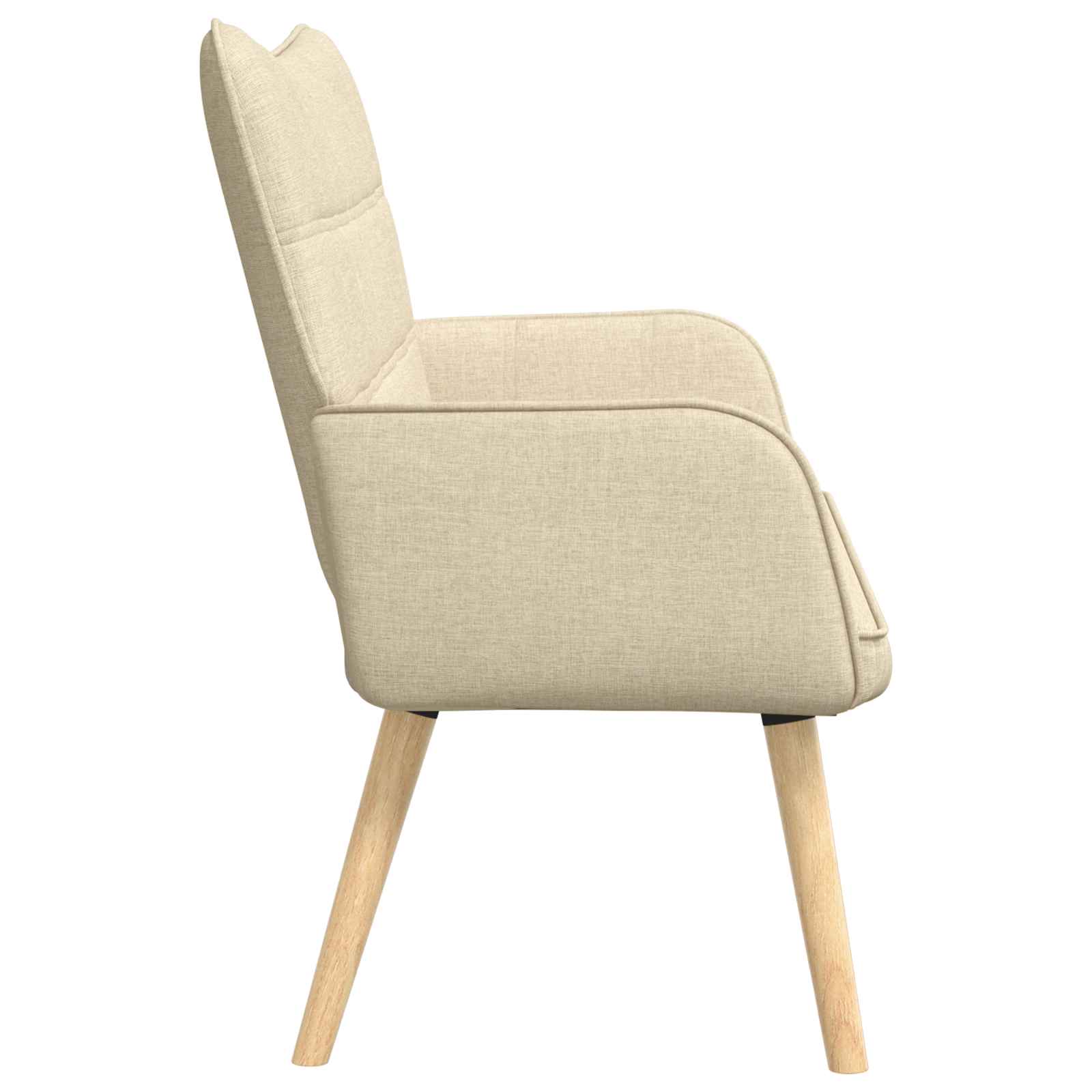 2-Zits Sofa Crèmekleurig 115 x 61 x 87 cm Stof