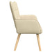 2-Zits Sofa Crèmekleurig 115 x 61 x 87 cm Stof