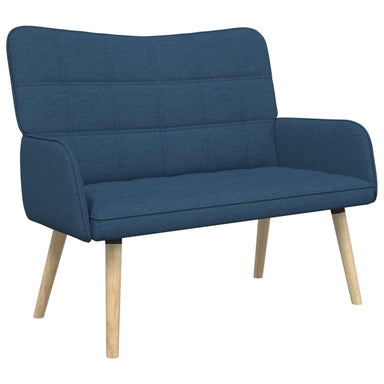 2-Zits Sofa Blauw 115 x 61 x 87 cm Stof