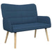 2-Zits Sofa Blauw 115 x 61 x 87 cm Stof
