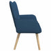 2-Zits Sofa Blauw 115 x 61 x 87 cm Stof