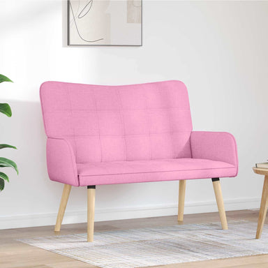 2-Zits Sofa Roze 115 x 61 x 87 cm Stof